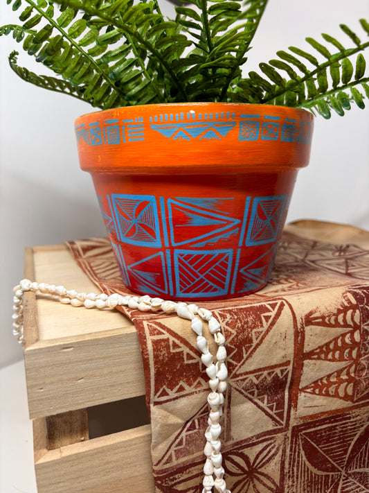 Terracotta Pot - #811 Lrg Orange