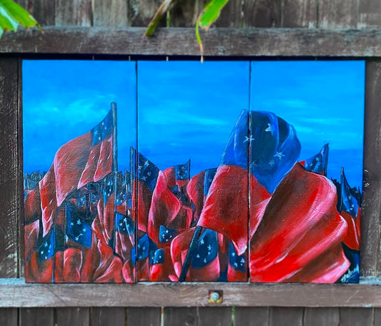 Painting - ‘For Samoa, We Marched’